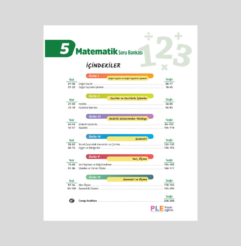 Matematik – 5. Sınıf SB - Görsel 3