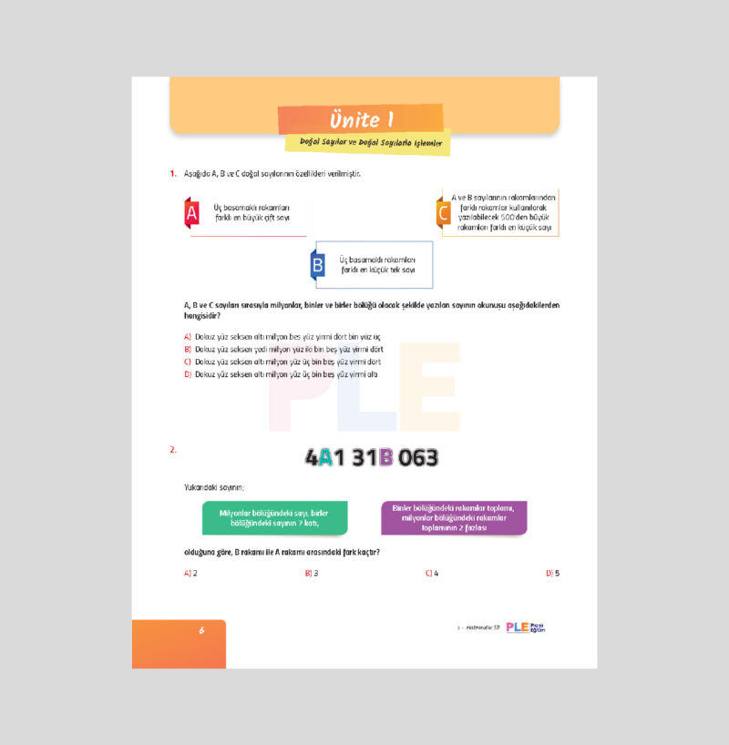 Matematik – 5. Sınıf SB - Görsel 4